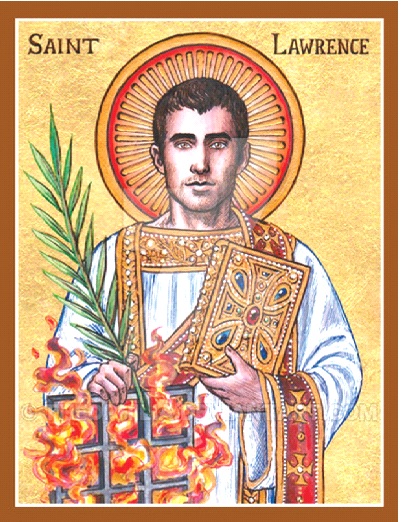 Thánh Laurensô, Phó tế tử đạo.