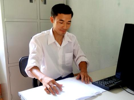 Chủ tịch UBMTTQ xã Tân Lập Kim Văn Quý.