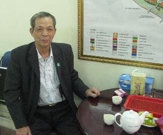 Ông Trần Thanh Hải trưởng ban CTMT TDP tổ 23 – Phường Ngọc Lâm.