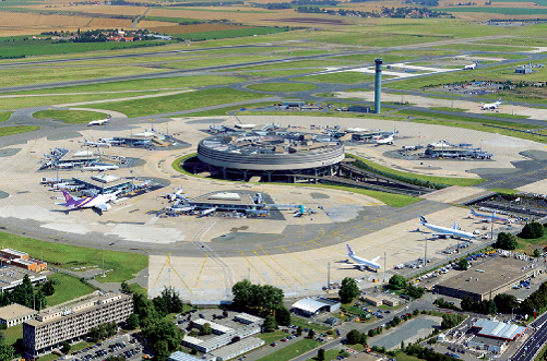 Quang cảnh sân bay Paris-Charles de Gaulle. Ảnh: CTV