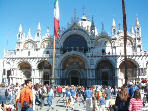 Vương cung thánh đường thánh Máccô, thành phố Venice, Ý. Ảnh: CTV