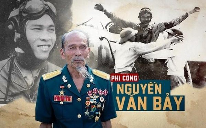 Đại tá, Anh hùng Nguyễn Văn Bảy với những chiến công đã đi vào huyền thoại. Ảnh: CTV