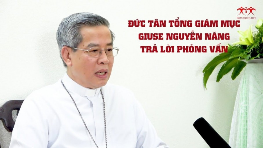 Đức cha Giuse Nguyễn Năng, Tân Tổng Giám mục giáo phận TP.HCM. Ảnh: HDGMVN