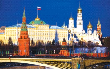 Điện Kremlin ở Moscow đã được lịch sử xác nhận là pháo đài trung cổ lớn nhất thế giới. Ảnh: CTVĐiện Kremlin ở Moscow đã được lịch sử xác nhận là pháo đài trung cổ lớn nhất thế giới. Ảnh: CTV