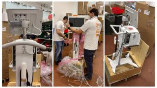 ĐTC tặng máy trợ thở, máy siêu âm cho các bệnh viện ở Brazil