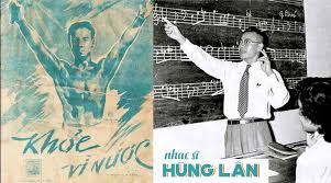 Bài hát “Khỏe vì nước” của nhạc sĩ Hùng Lân kêu gọi thanh niên Việt Nam phải khỏe mạnh, tráng kiện, để có thể góp phần xây dựng đất nước. Ảnh: CTV