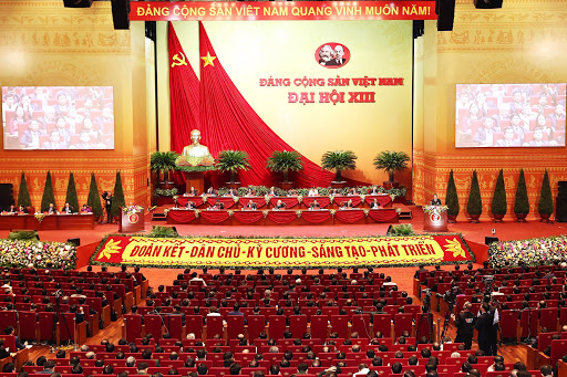 Quang cảnh Đại hội XIII Đảng Cộng sản Việt Nam. Ảnh: Thành Duy