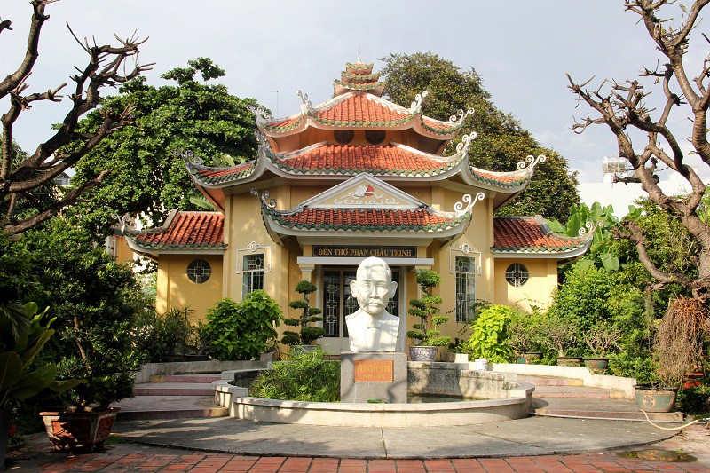 Đền thờ nhà chí sỹ yêu nước Phan Châu Trinh. Ảnh: Quỳnh Trần