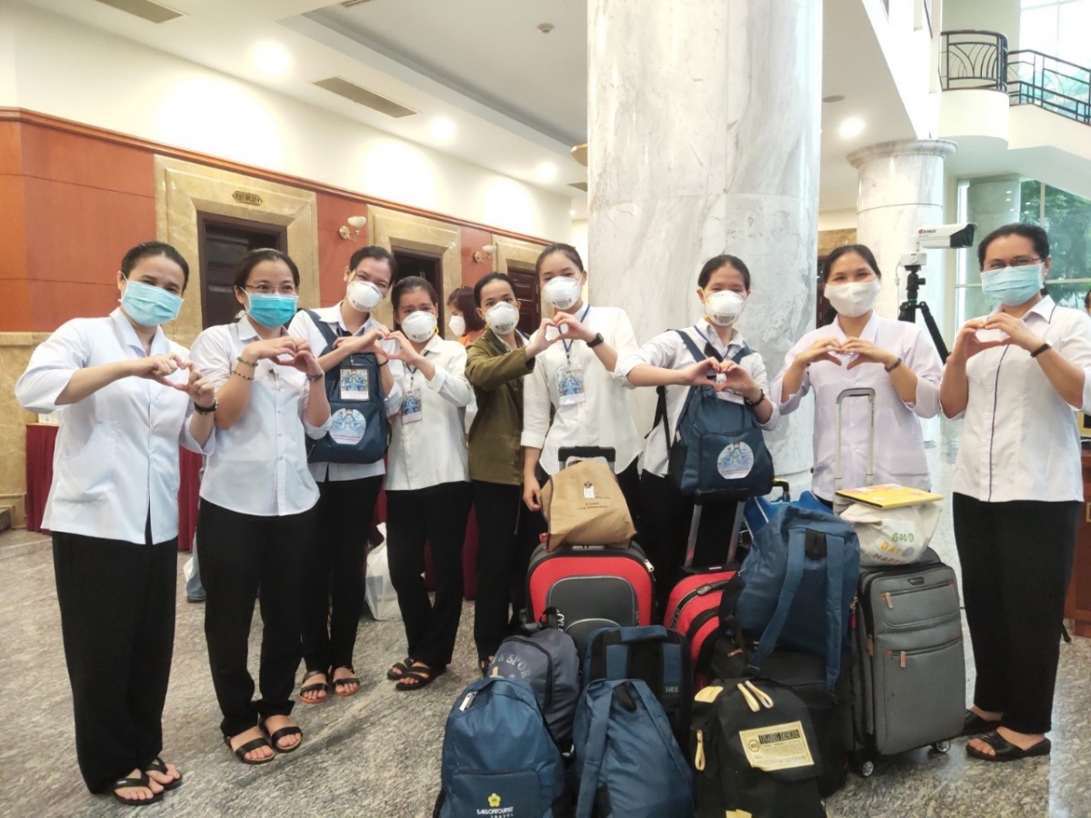 Các tình nguyện viên Công giáo sẽ cùng TP Hồ Chí Minh đẩy lùi dịch bệnh. Ảnh: CTV