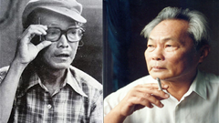 Họa sĩ Nguyễn Sáng và nhà văn Nguyễn Quang Sáng