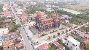 Nhà thờ Tây Cát, xã Hải Đông, huyện Hải Hậu, tỉnh Nam Định. Ảnh: CTV