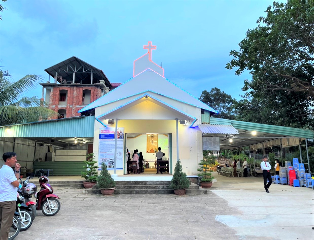 Giáo điểm Côn Sơn là nơi sinh hoạt đức tin hiện nay của cộng đoàn Công giáo tại Côn Đảo.