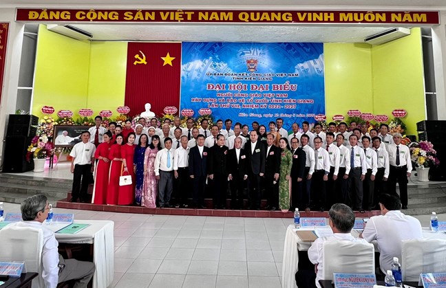 Đại hội Đại biểu Người Công giáo Việt Nam xây dựng và bảo vệ Tổ quốc tỉnh Kiên Giang lần thứ VIII, nhiệm kỳ 2022-2027 thành công tốt đẹp