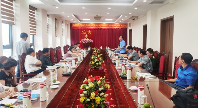 Đoàn giám sát làm việc với Trung ương Hội Nông dân Việt Nam.