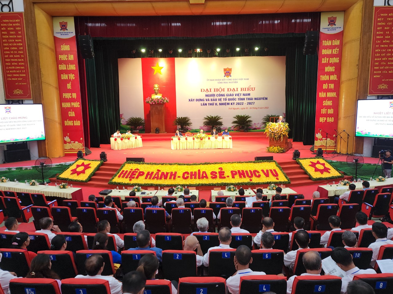 Đại hội đại biểu người Công giáo Việt Nam xây dựng và bảo vệ Tổ quốc tỉnh Thái Nguyên lần thứ II, nhiệm kỳ 2022-2027
