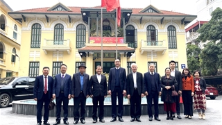 Trung ương Ủy ban Đoàn kết Công giáo Việt Nam chúc Tết các ban, ngành Trung ương