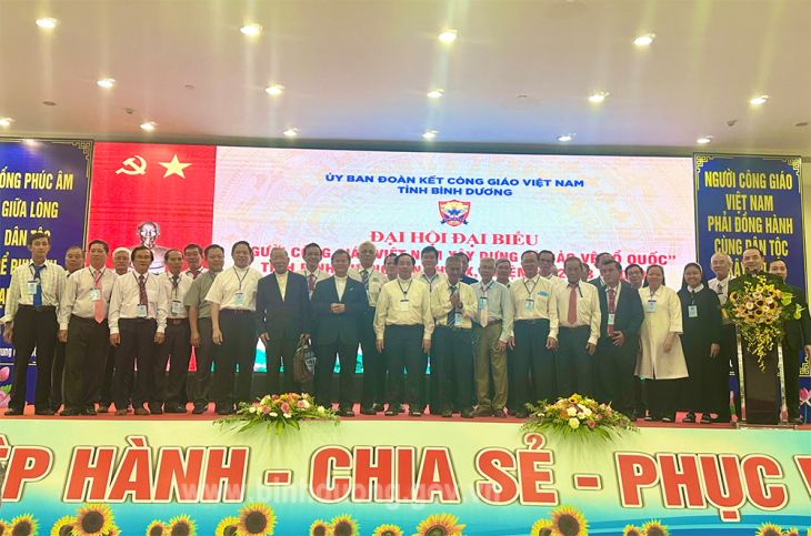 Ra mắt UBĐK Công giáo Việt Nam tỉnh Bình Dương nhiệm kỳ 2023 – 2028​