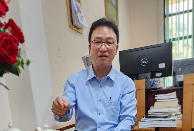 TS.Nguyễn Văn Thanh trao đổi thông tin về công tác phối hợp bảo vệ môi trường của Giáo hội Công giáo Việt Nam