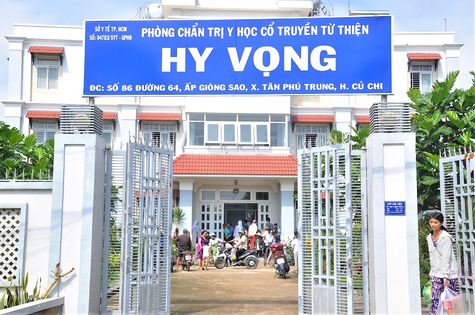  Phòng khám Hy vọng đã thắp lên hy vọng cho hàng ngàn bệnh nhân nghèo.