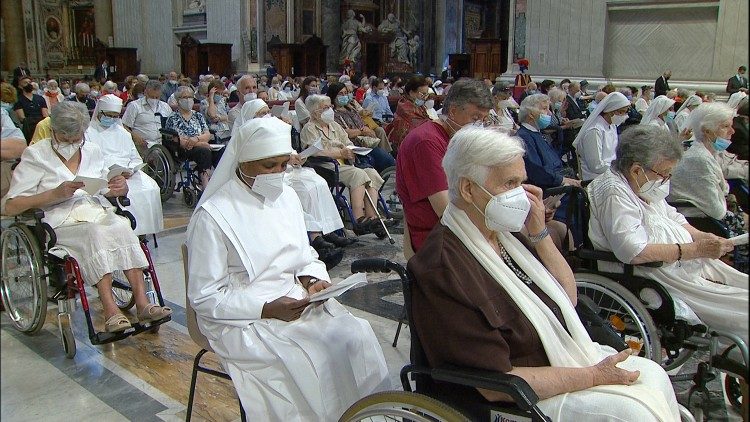 Thánh lễ Ngày Thế giới Ông bà và Người Cao tuổi tại Vatican (25/07/2021) 