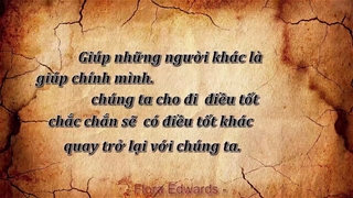 Giúp người là giúp mình