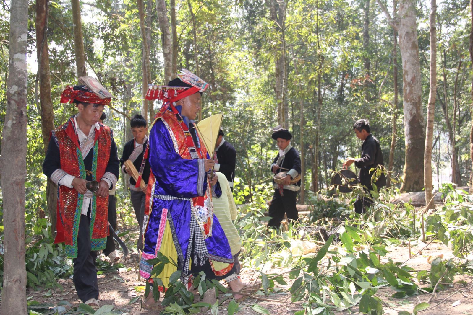 Nghi lễ cúng rừng của người Mông Si Ma Cai (Lào Cai) được công nhận di sản văn hóa phi vật thể quốc gia.