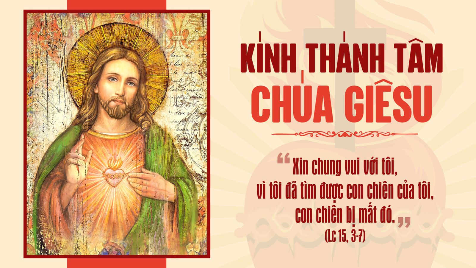 Chúa mời gọi ta ở lại trong Tình yêu thương của Chúa.