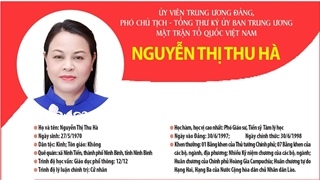 Infographic] Phó Chủ tịch - Tổng Thư ký UBTƯ MTTQ Việt Nam Nguyễn Thị Thu Hà