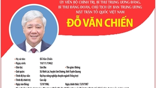 Infographic] Chủ tịch UBTƯ MTTQ Việt Nam Đỗ Văn Chiến