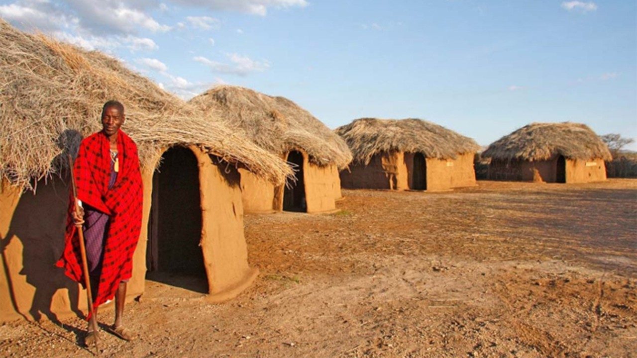 Một ngôi làng Masai 