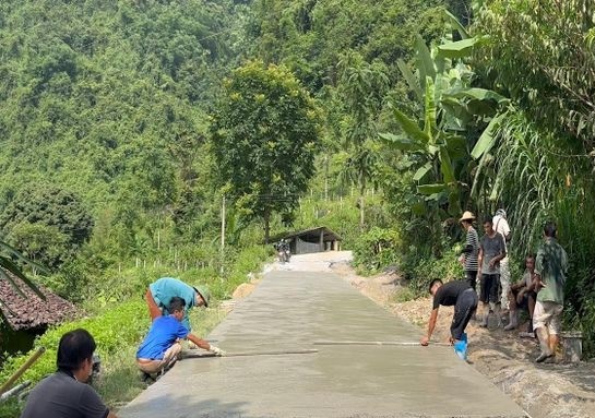 xây dựng hạ tầng thiết yếu vùng đồng bào dân tộc thiểu số tỉnh Cao Bằng