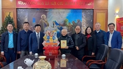 Mặt trận Hà Nội thăm, chúc Tết các cơ sở tôn giáo