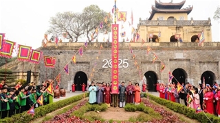 Rộn ràng sắc Xuân ở Hoàng thành Thăng Long