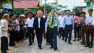 Một số hình ảnh chyến thăm của ông Trần Thanh Mẫn, Bí thư Trung ương Đảng, Chủ tịch UBTƯMTTQ Việt Nam tại giáo xứ Phúc Lãng