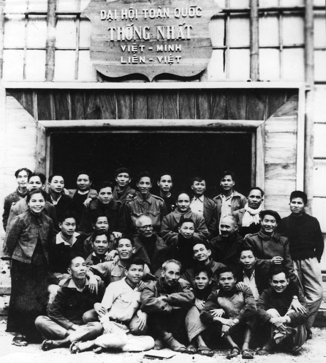 Đại hội toàn quốc thống nhất Việt Minh-Liên Việt năm 1951. Ảnh: TL