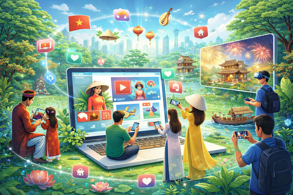 Bộ Quy tắc góp phần kiến tạo môi trường số phát triển lành mạnh, văn minh. Ảnh: Đình Toán.