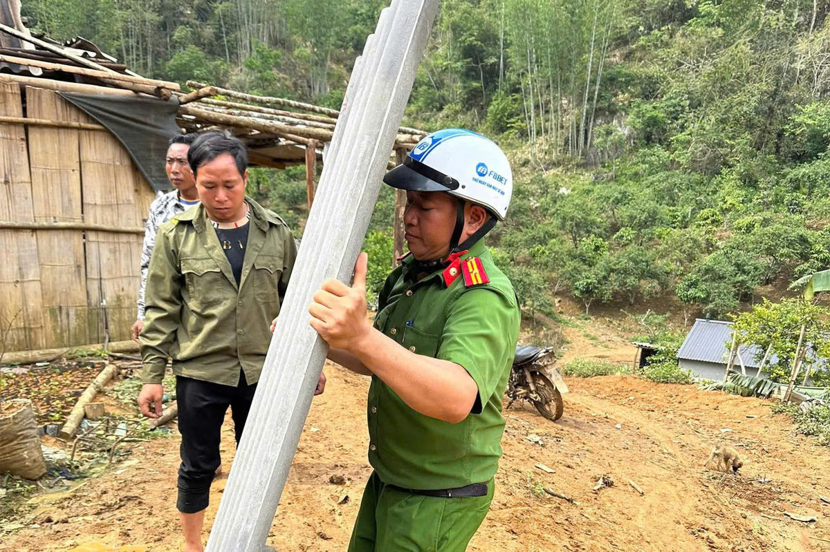 Lực lượng công an cơ sở ở Sơn La luôn có mặt khi dân cần.